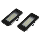 Pair Error Free 24 3528 LED License Plate Light Lamp for BMW E39 E60 E61 E9
