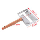 Stainless Steel Widen Bee Hive Uncapping Honey Fork Scraper Shovel ToME BX