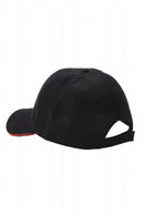 Unisex Sun Cap Outdoor Sports Hat Solid Color Baseball Cap Black