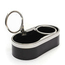 2x Water Cup Slot Non-Slip Carbon Fiber Look Mat Accessories Black Car Auto