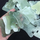 Gua Sha Facial Body Massage Chinese Medicine Natural Jade Board Scraping Tool^^