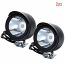 2Pcs New Motorcycle Headlight Spot Fog Lights Head Lamp White LED Front 12-80V