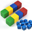 10Pcs 16MM Blank Dice Paintless Plain Poker Dice Chess Teaching Dice NT3C