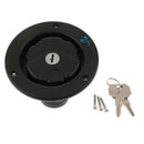 Locking Gas Tank Cap Fuel Filler Door Cover Universal fit Chemical Corrosion