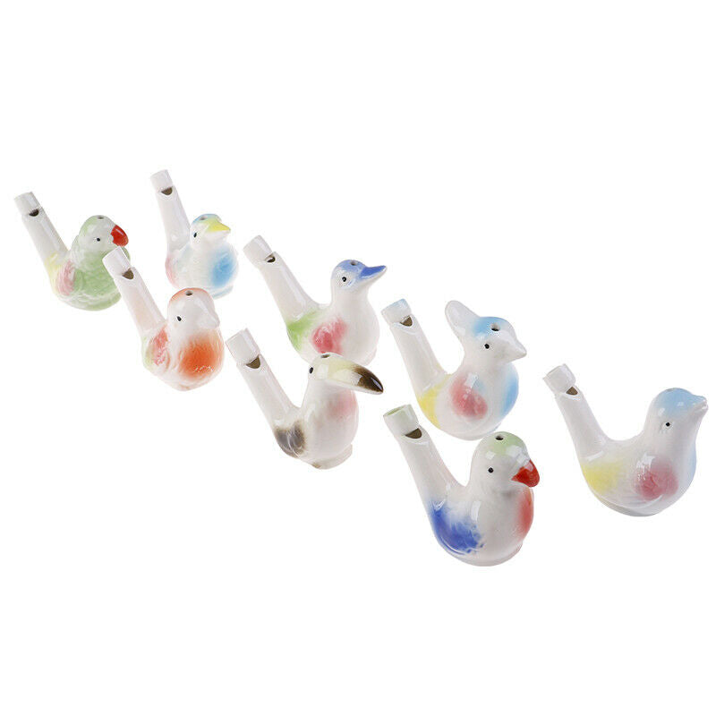 1Pc Chinese ceramic water bird whistle kids baby funny novelty musical toys
