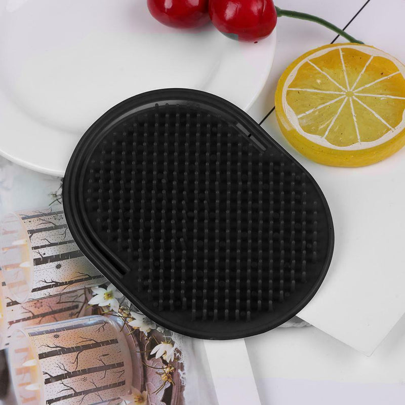 Hair Care Comb Bath Shampoo Massage Brush Beauty Salon Styling Tools (Black