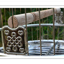 Parrot Cage Perch Stand Trays Budgie Hanging Cage Pendant Decor L