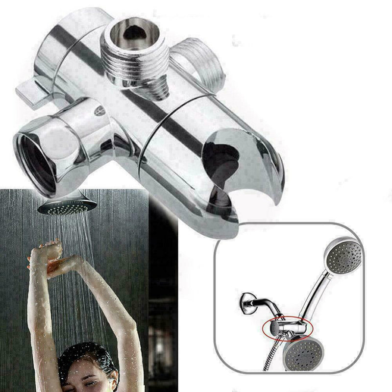 1/2'' 3 Way T adapter Water Valve For Toilet Bidet Shower Diverter Valve He K5N5