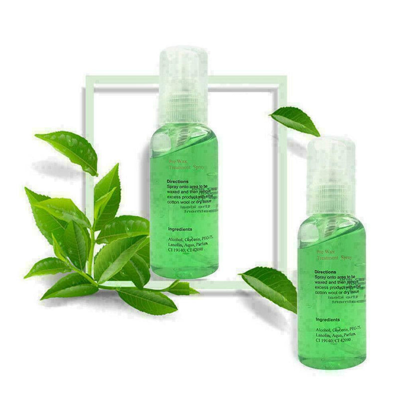 100% Natural Effective Permanent Hair Removal Spray Smooth Wax Treatment Bo P1E5