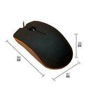 1200DPI Professional Wired Mouse Click Optical USB Frosted Surface Purple B1N1