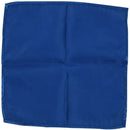 Wedding Party,Evening Mens Woven Silk Tie, Hanky & Cufflinks Set -Royal blu
