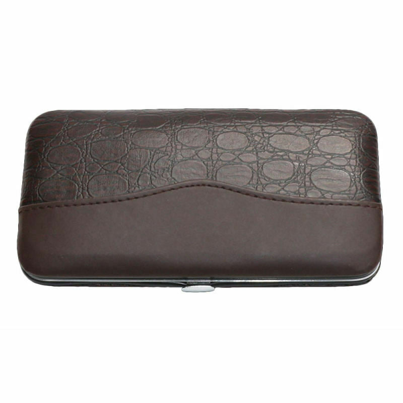 Nail Care 12 Piece Manicure Set Cutter Cuticle Clipper Pedicure Kit Case Gifts