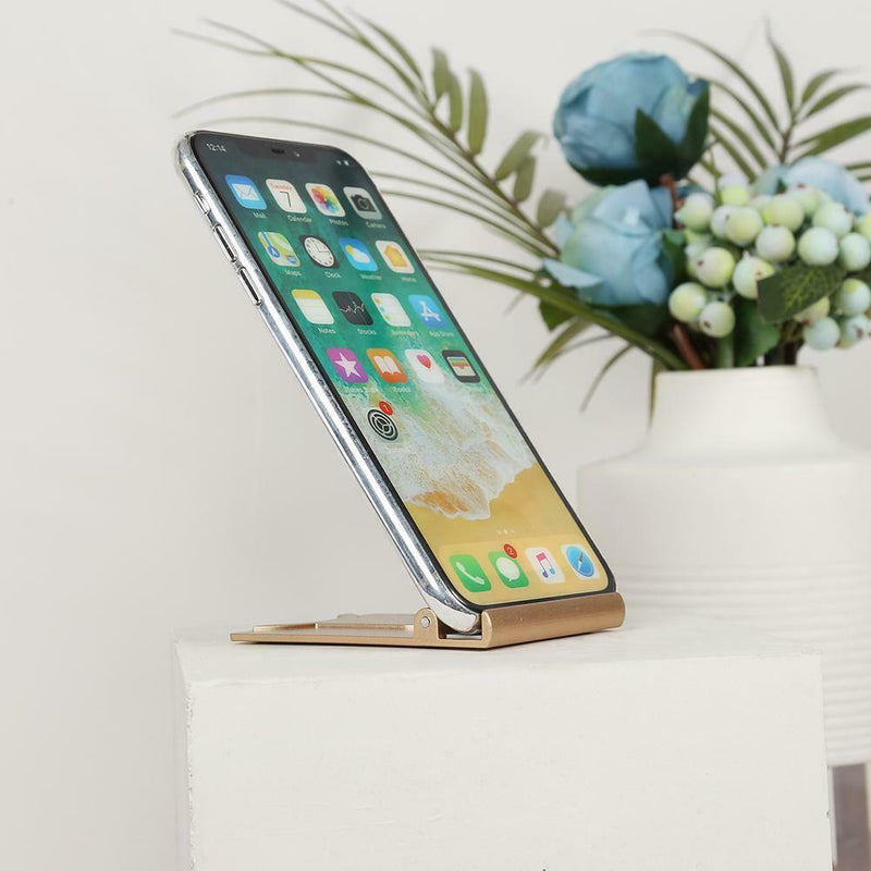 Universal Foldable Desk Stand Adjustable Angle Cell Phone Bracket Tablet Holder