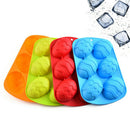 6 Cavity Easter Egg Shaped Bakeware Mold Dessert Silicone Cake Baking ToolsFD