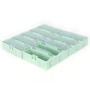 10pcs Anti-static SMT SMD Kit Lab chip Components Screw Storage Box Case JR