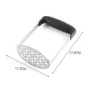 Potato Masher Multifunctional Hand Mashed Potatoes Ricer Mashing Plate Steel