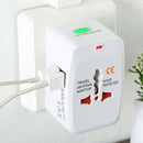 World Universal Travel Adapter with USB Convertor wall Plug Power US UK AU WK