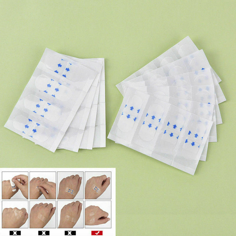 40pcs V Shape Face Lift Up Fast Work Maker Chin Adhesive Tape Face Lift Tool YK