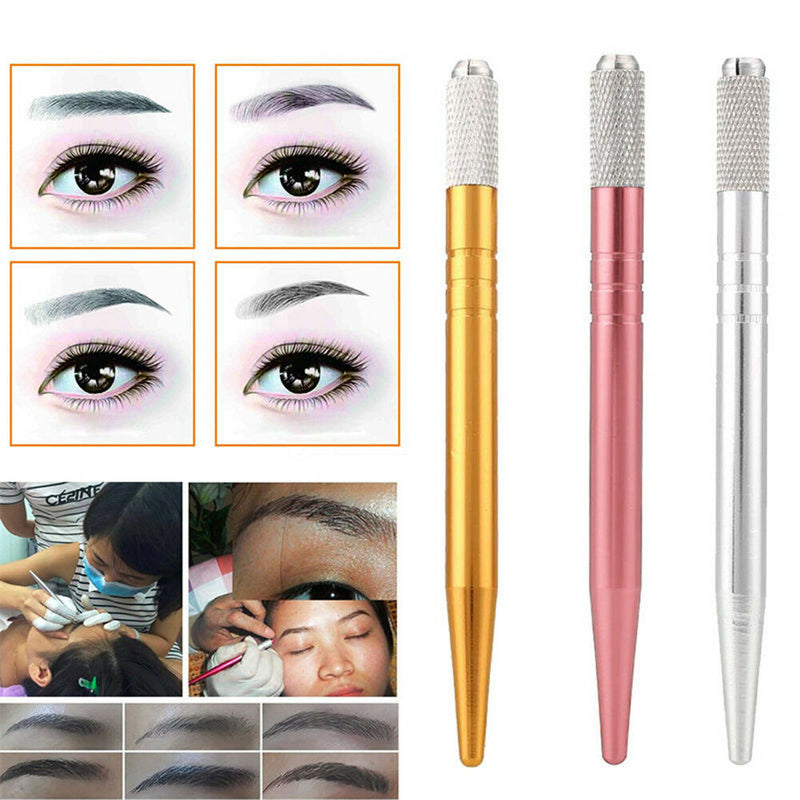Microblading Tattoo Machine Tools Permanent Makeup Eyebrow Tattoo Manual Pen_AU