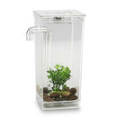 LED Mini Fish Tank Aquarium Self Cleaning Fish Tank Bowl Convenient Desk Aq