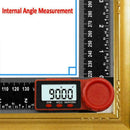 2in1 200mm Digital Protractor Angle Finder Ruler Crown Trim Woodworking Pretty