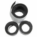 1m x20mm Self Adhesive Sticky Hook And Loop Roll Strap Fastener, Black, 20m Z1J7