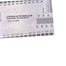 Steel String Action Gauge Ruler Guide Setup Measuring Luthier for Guitar Bass SP