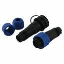 1 Pair Waterproof Aviation Connector Plug with Socket SD16-9 9 Pin IP68 W8H3