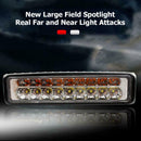 Car LED Lamp 18W 3030 1080LM Dual-Color Truck Motorcycle Off-Road Spot Light
