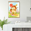 5D DIY Full Drill Diamond Painting Animal Cross Stitch Wall Art (Cartoon01)