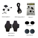 BT10 Soft Motorcycle Interphone Riding Bluetooth With Microphone Helmet Headset