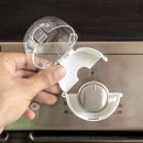 Clear Safety Oven Knobs Cover 4 Pack - Baby Proofing Protection Lock for Ov H6R5