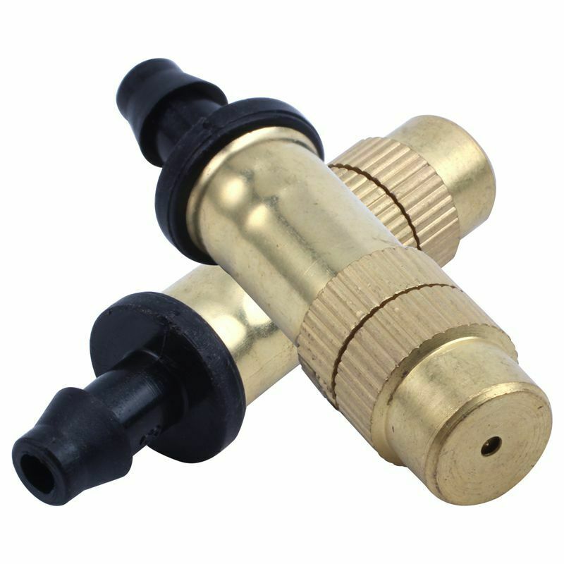 5 pcs Misting Nozzle Gardening Water Cooling Thread Sprinkler Spray Nozzle