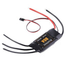 80A ESC BEC 2-6S Lipo Speed Controller with UBEC for RC Airplanes Helicopte P7N3