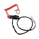 Boat ATV Outboard Engine Motor Kill Stop Switch Safety Tether Cord Lanyard