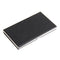 Modern Stainless Steel Leather Pocket Business Name Credit ID Card Holder #gib