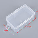 1pc Small Chip Box Storage Transparent Plastic PP Material Candy Gadgets Box P%a