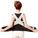 Back Brace Support Posture Corrector Back Corset Spine Lumbar Shoulder Brac P8U4