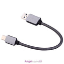 Micro USB-C 3.1 Type C Male to USB 3.0 Male Adapter OTG Data Sync Charge Ca