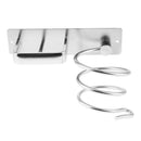 1x Aluminum Hair Dryer Holder Wall Mounted Blow Dryer Organizer Rack Shelf