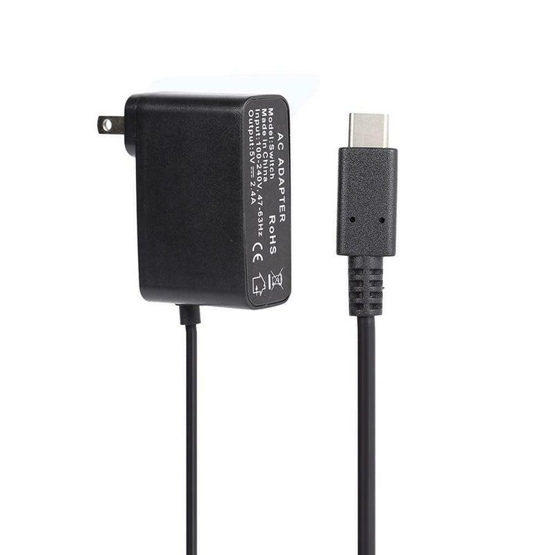 5V 2.4A Charger US Plug Power Supply Wall Adapter Fit for Nintend Switch NS