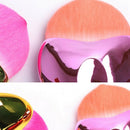 Mixdair 1Pcs Heart-Shaped Makeup Brush Portable Face Foundation Blusher Bru