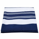 Polyester Blue and White Pinstripe Beach towel body Yoga Mat Wall Hanging T