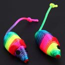 Colorful False Mouse Pet Cat Toys Squeaker Sound Mini Playing Funny Gift