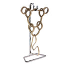 Chinese Classic Brain Teasers Metal Magical Lock Puzzle for Kids and Adults -