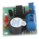 Anti Over Discharge Low Voltage Protection Module Audible Alarm Buzzer 9V 12V FT