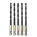 15pcs HSS Hex Shank Drill Bits Set Hexagonal Screw Twist Electric Drills
