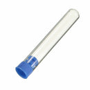 10X 12*75mm Borosilicate Glass Test Tubes Rimless Pyrex With Push Caps Lab YK
