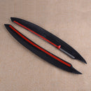 2PCS Headlight Eyebrow Cover Fit for VW Golf 7 GTI GTD 2013-2017 ABS New
