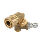 High Pressure Water Gun Connector 90 Degree Adjustable 5 Gear Angle Nozzle
